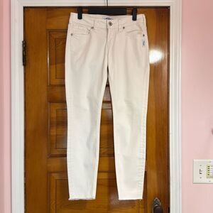 Silver Jeans Co White Berkley Skinny Ankle Jeans Women’s W26 L27